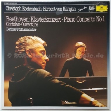 Ludwig Van Beethoven - Klavierkonzert Nr. 1 • Coriolan-Overtüre • 12" Vinyl LP • NM - Labyrinth Music