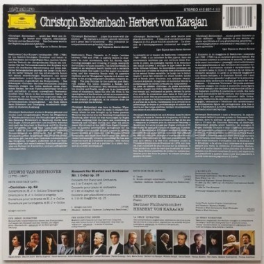 Ludwig Van Beethoven - Klavierkonzert Nr. 1 • Coriolan-Overtüre • 12" Vinyl LP • NM - Labyrinth Music