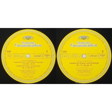 Ludwig Van Beethoven - Klavierkonzert Nr. 1 • Coriolan-Overtüre • 12" Vinyl LP • NM - Labyrinth Music