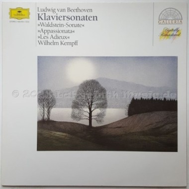Ludwig Van Beethoven - Klaviersonaten • Waldstein-Sonate • Appassionata • Les Adieux • 12" Vinyl LP • NM - Labyrinth Music