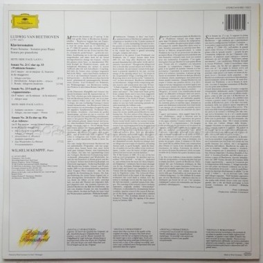 Ludwig Van Beethoven - Klaviersonaten • Waldstein-Sonate • Appassionata • Les Adieux • 12" Vinyl LP • NM - Labyrinth Music