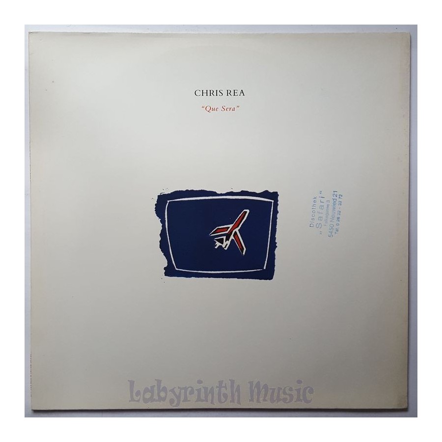 Chris Rea - Que Sera • 12" Vinyl Maxi • EX - Labyrinth Music
