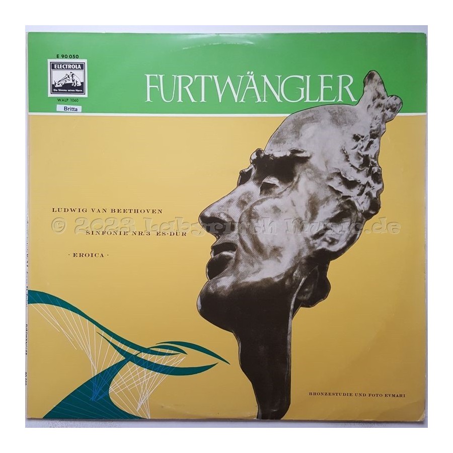 Ludwig Van Beethoven - Sinfonie Nr. 3 Es-Dur• Eroica • 12" Vinyl LP - Labyrinth Music