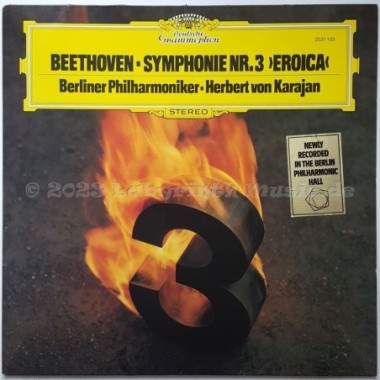 Ludwig Van Beethoven - Symphonie Nr. 3 • Eroica • 12" Vinyl LP • EX - Labyrinth Music