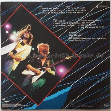 The Michael Schenker Group - One Night At Budokan • 12" Vinyl LP • EX - Labyrinth Music