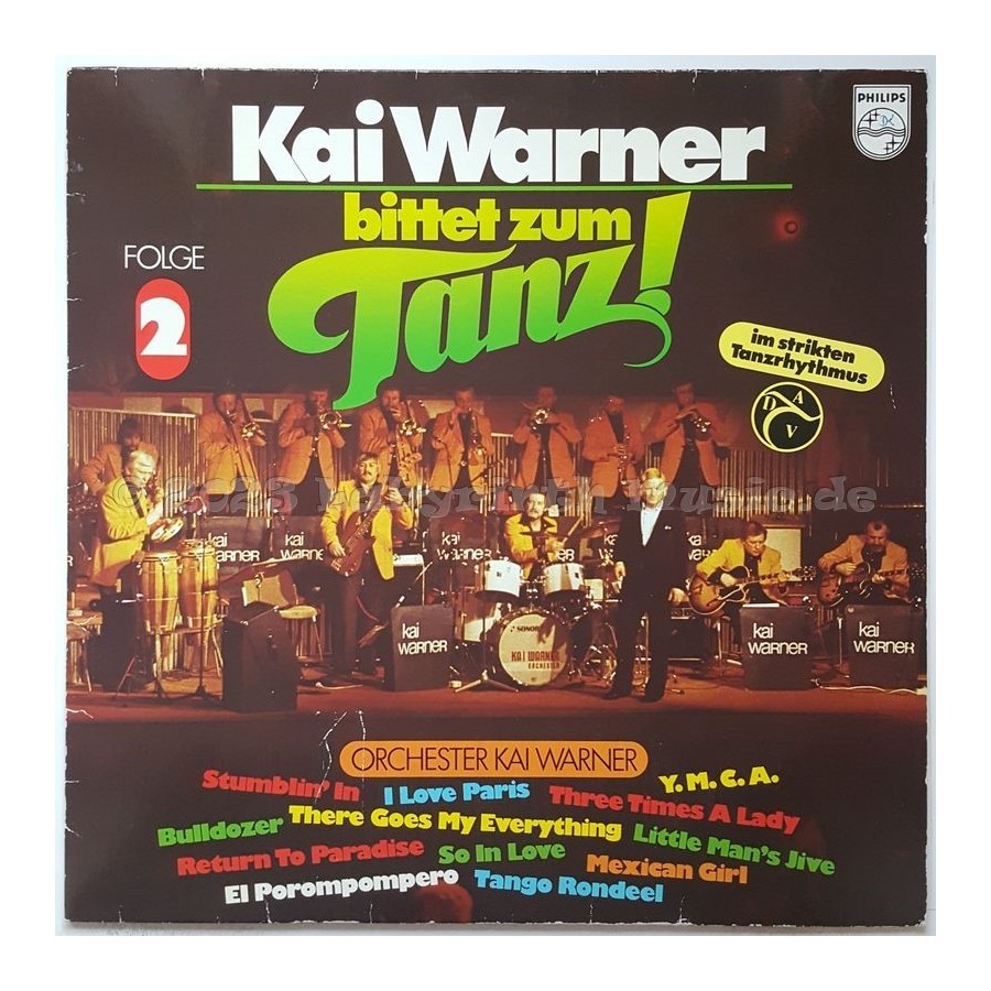 Orchester Kai Warner - Kai Warner Bittet Zum Tanz - Folge 2 • 12" Vinyl LP - Labyrinth Music