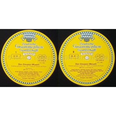 Wolfgang Amadeus Mozart - Don Giovanni • 12" Vinyl LP • MINT - Labyrinth Music