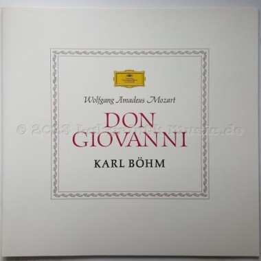Wolfgang Amadeus Mozart - Don Giovanni • 12" Vinyl LP • MINT - Labyrinth Music