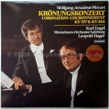 Wolfgang Amadeus Mozart - Krönungskonzert Coronation • Couronnement • KV 537 & KV 466 • 12" Vinyl LP • EX - Labyrinth Music