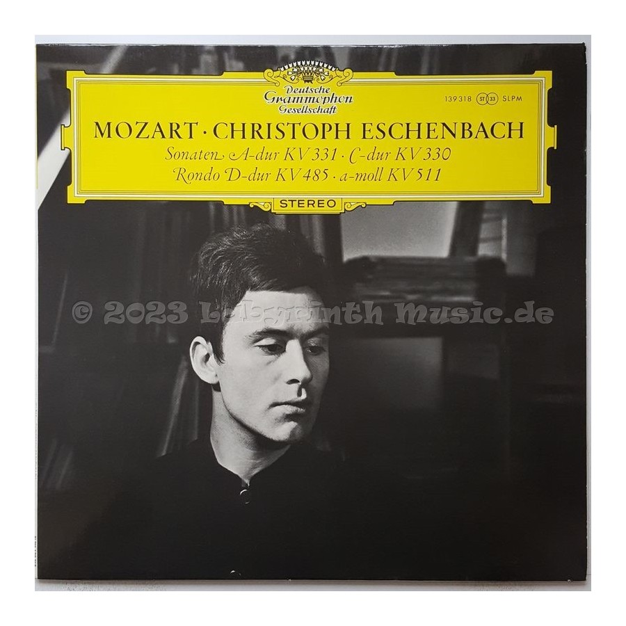 Wolfgang Amadeus Mozart - Sonaten A-Dur KV 331 • C-Dur KV 330 / Rondo D-Dur KV 485 • A-Moll KV 511 • 12" Vinyl LP • MINT - Labyr