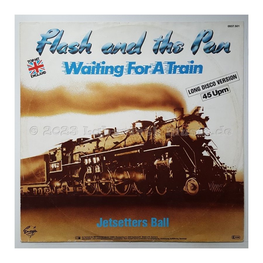 Flash And The Pan - Waiting For A Train • 12" Vinyl Maxi - Labyrinth Music