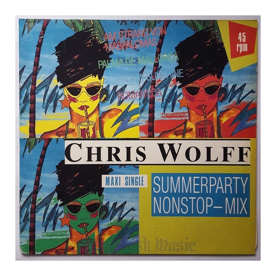 Chris Wolff - Summerparty-Nonstop-Mix • 12" Vinyl Maxi - Labyrinth Music