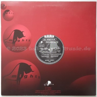 DJ Patrick - Back Once Again • 12" Vinyl Maxi • EX - Labyrinth Music