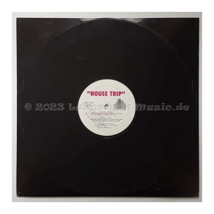 DJ Paul One vs. Dave Scott - House Trip • 12" Vinyl Maxi - Labyrinth Music