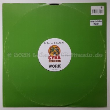 DJ Taylor & Flow - Work • 12" Vinyl Maxi • EX - Labyrinth Music