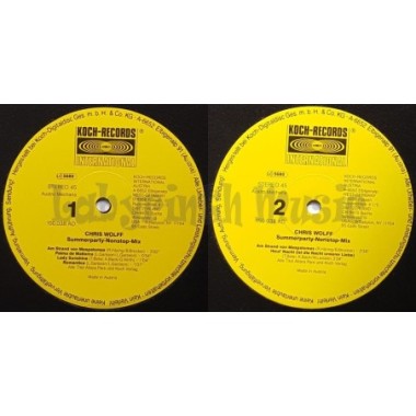Chris Wolff - Summerparty-Nonstop-Mix • 12" Vinyl Maxi • MINT - Labyrinth Music