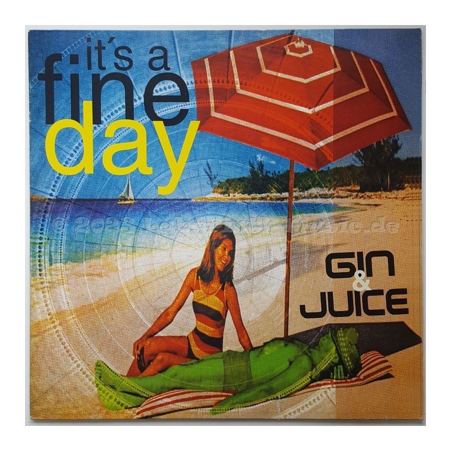 Gin & Juice - It's A Fine Day • 12" Vinyl Maxi • EX - Labyrinth Music
