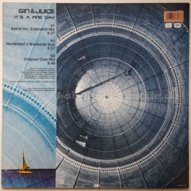 Gin & Juice - It's A Fine Day • 12" Vinyl Maxi • EX - Labyrinth Music