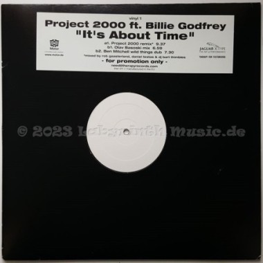 Project 2000 Feat. Billie Godfrey - It's About Time • 12" Vinyl Maxi • EX - Labyrinth Music