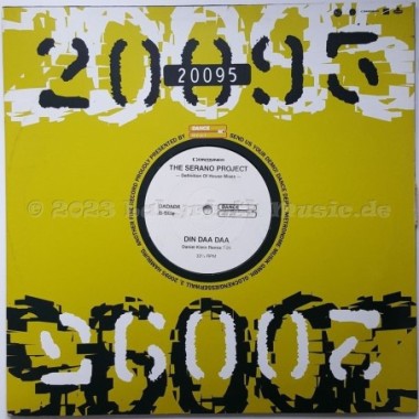The Serano Project - Din Daa Daa • The Definition O House Mixes • 12" Vinyl Maxi • EX - Labyrinth Music