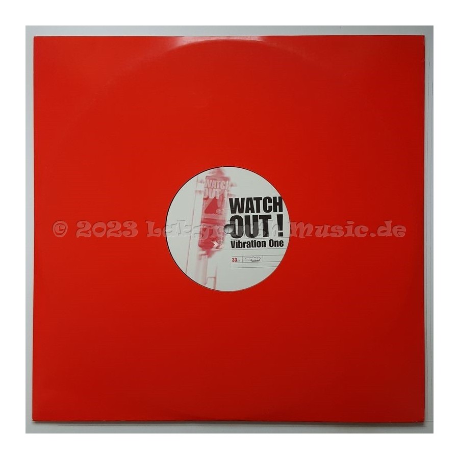 Vibration One - Watch Out • 12" Vinyl Maxi - Labyrinth Music