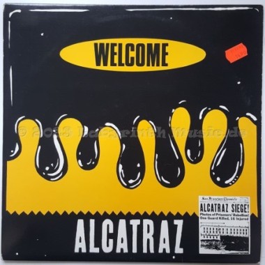 Alcatraz - Welcome • 12" Vinyl Maxi • EX - Labyrinth Music