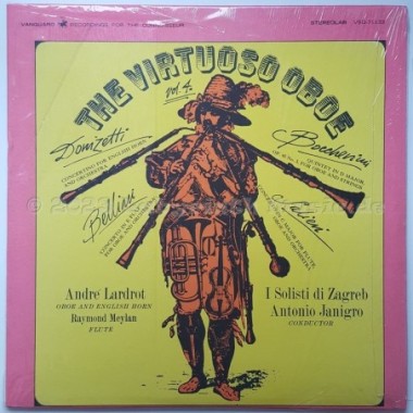 André Lardrot & Raymond Meylan - The Virtuoso Oboe Vol. 4 • 12" Vinyl LP • NM - Labyrinth Music