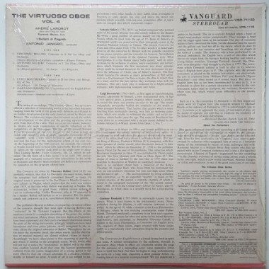 André Lardrot & Raymond Meylan - The Virtuoso Oboe Vol. 4 • 12" Vinyl LP • NM - Labyrinth Music