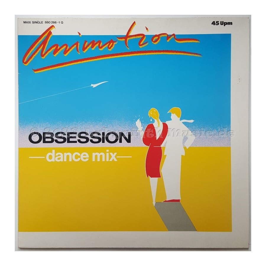Animotion - Obsession • 12" Vinyl Maxi • EX - Labyrinth Music