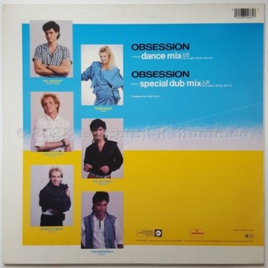 Animotion - Obsession • 12" Vinyl Maxi • EX - Labyrinth Music