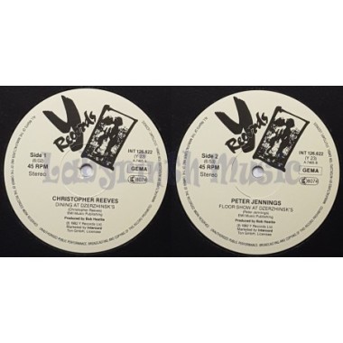 Christopher Reeves / Peter Jennings - Dining At Dzerzhinsky's / Floor Show At Dzerzhinsky's • 12" Vinyl Maxi • EX - Labyrinth Mu