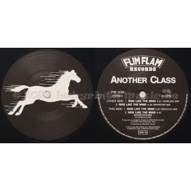 Another Class - Ride Like The Wind • Special 4 Track Remixes • 12" Vinyl Maxi • MINT - Labyrinth Music