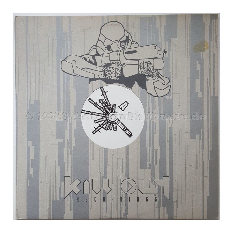 Assault - 001: H-Bomb • 12" Vinyl Maxi • EX - Labyrinth Music