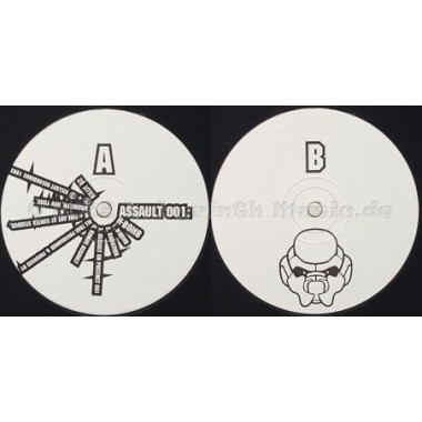 Assault - 001: H-Bomb • 12" Vinyl Maxi • EX - Labyrinth Music