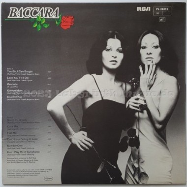 Baccara - Baccara • 12" Vinyl LP • EX - Labyrinth Music