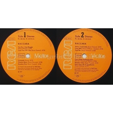 Baccara - Baccara • 12" Vinyl LP • EX - Labyrinth Music