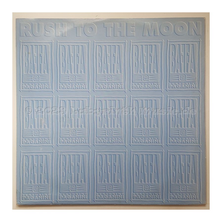 Baffa Feat. Paganini - Rush To The Moon • 12" Vinyl Maxi • EX - Labyrinth Music