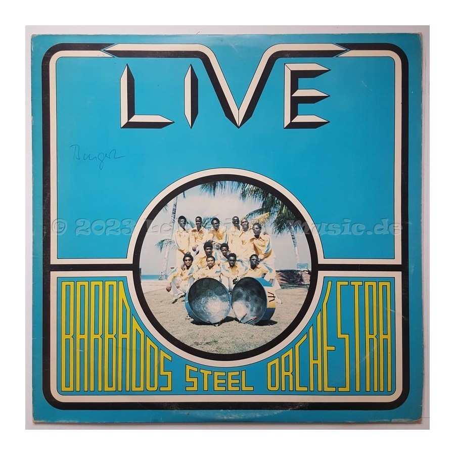 The Barbados Steel Orchestra - Live • 12" Vinyl LP - Labyrinth Music