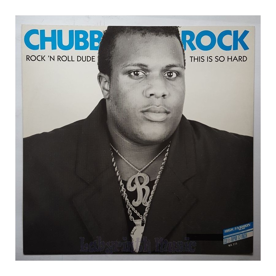 Chubb Rock - Rock 'n Roll Dude  • 12" Vinyl Maxi • NM - Labyrinth Music