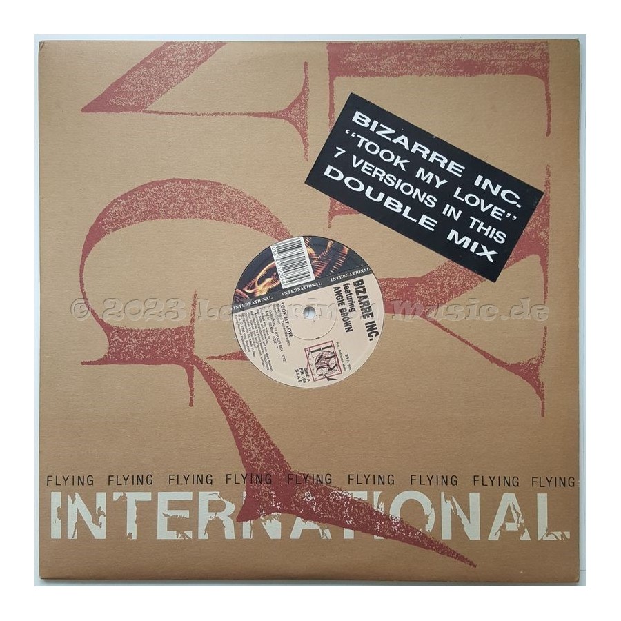 Bizarre Inc Feat. Angie Brown - Took My Love • 12" Vinyl Maxi - Labyrinth Music