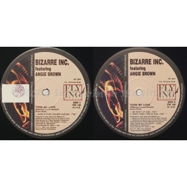 Bizarre Inc Feat. Angie Brown - Took My Love • 12" Vinyl Maxi - Labyrinth Music