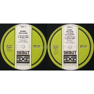 Bobby McClure - It Feels So Good (To Be Back Home) • 12" Vinyl Maxi - Labyrinth Music