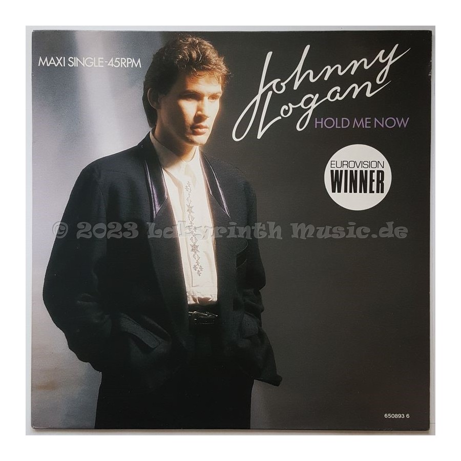 Johnny Logan - Hold Me Now • 12" Vinyl Maxi • NM - Labyrinth Music