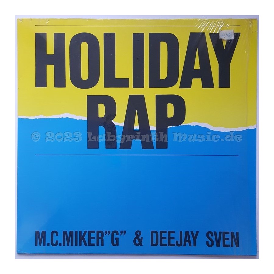 M.C. Miker G. & Deejay Sven - Holiday Rap • 12" Vinyl Maxi • EX - Labyrinth Music