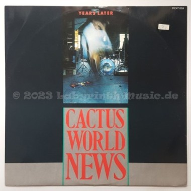 Cactus World News - Years Later • 12" Vinyl Maxi • EX - Labyrinth Music