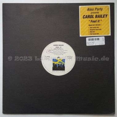 Carol Bailey - Feel It • 12" Vinyl Maxi • NM - Labyrinth Music