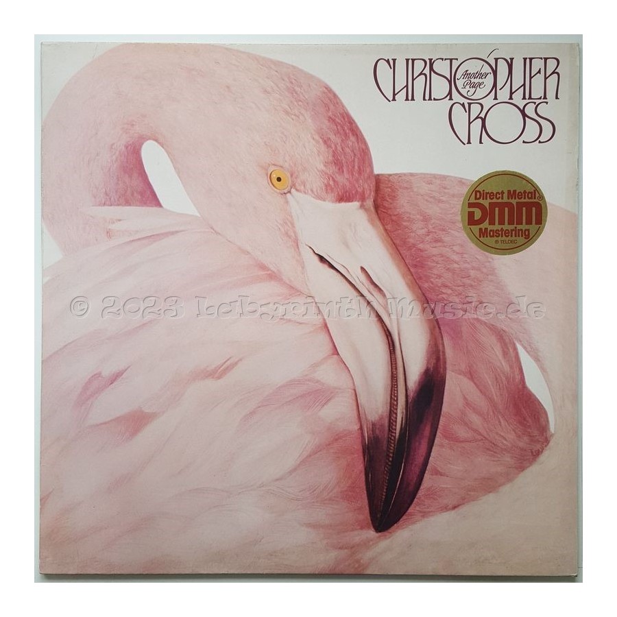 Christopher Cross - Another Page • 12" Vinyl LP • EX - Labyrinth Music