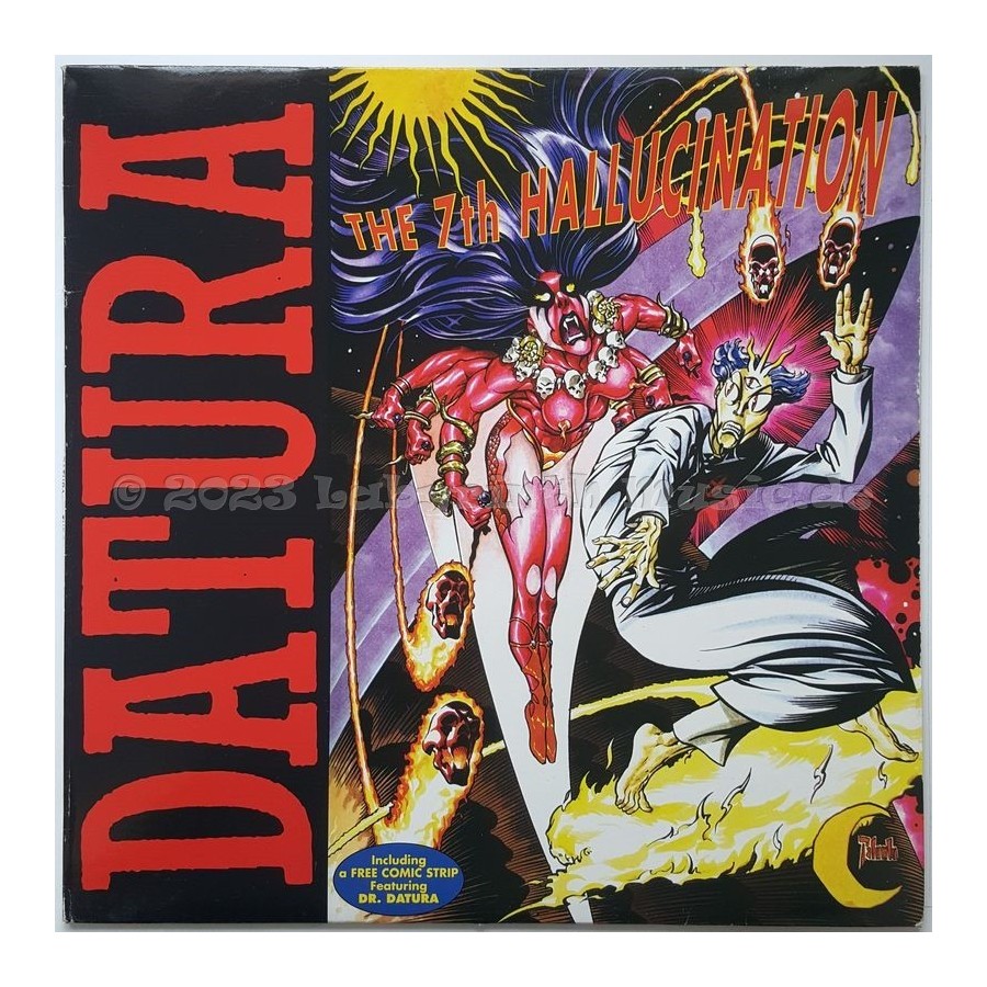 Datura - The 7th Hallucination • 12" Vinyl Maxi • EX - Labyrinth Music