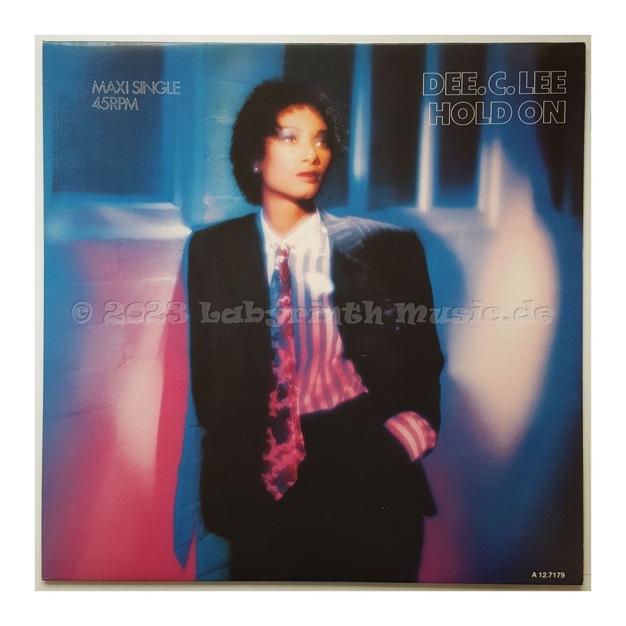 Dee C. Lee - Hold On • 12" Vinyl Maxi • MINT - Labyrinth Music