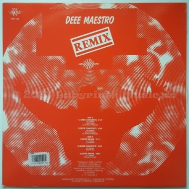 Deee Maestro - Deee Concerto • Remix • 12" Vinyl Maxi • EX - Labyrinth Music